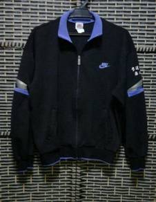 Vintage NIKE GREY TAG track jacket 90s