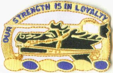 26th Cavalry Regiment Left Facing Army Patch