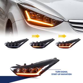 Hyundai Elantra MD Costum Headlamp