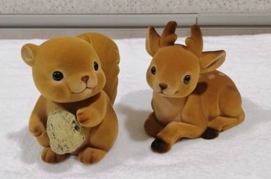 Figerine [Squirrel & Sika Deer] 活潑松鼠 / 善良梅花鹿
