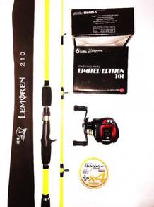 Lemoren solid rod combo awashima limited red