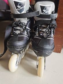 Tian-E Adjustable Inline Skates (Black) – Size L 