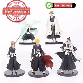 Anime Bleach Kurosaki Ichigo Toshiro PVC Action Fi