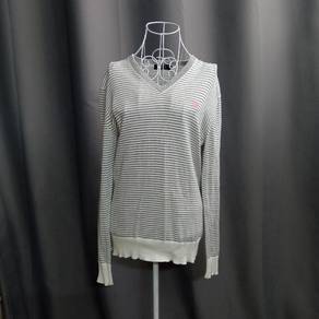 Burberry Stripes V-Neck Knitwear