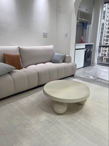 New 75cm Cream White Coffee Table, Meja kopi