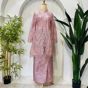 (NEW) BAJU KEBARUNG PINK (Baju Bertunang)