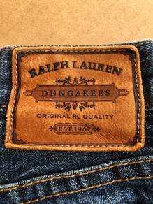 Vintage Polo Ralph Lauren Dungarees selvedge denim