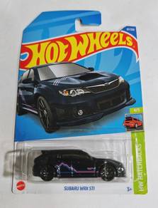 Hot Wheels Subaru WRX STI black hw hatchbacks