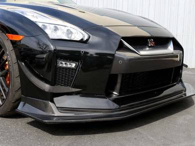 Nissan GTR R35 Facelift Front Canard Carbon