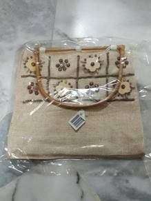 Bag with Wood Handle