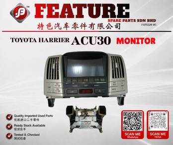 Toyota Harrier Acu30 Monitor Complete