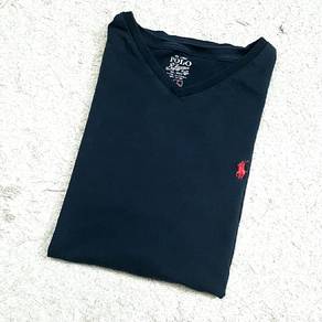 Polo Ralph Lauren V-Neck Black T-shirt