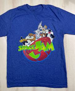 Space Jam Blue Tee #BB Used