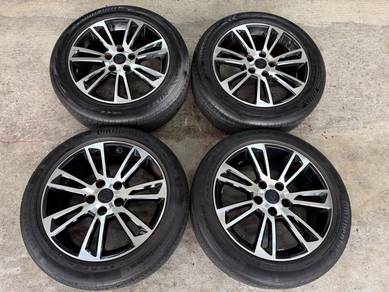 Rim original inspira 17 inch siap tayar