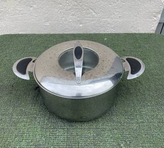 YD56CH Periuk Masak 38cm Stainless Steel Stock Pot