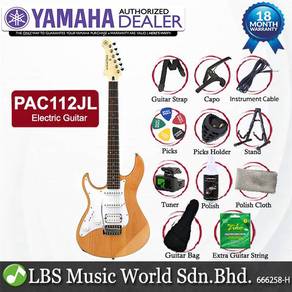 Yamaha PAC112JL Left Handed Alder HSS Electric