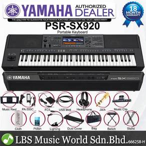 Yamaha PSR-SX920 61 Key Arranger Workstation