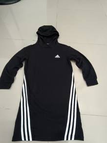 ADIDAS FUTURE ICON 3 STRIPES Hoodie Dress Ladies