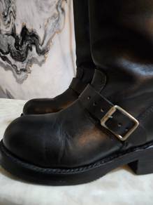 High boots Leather women