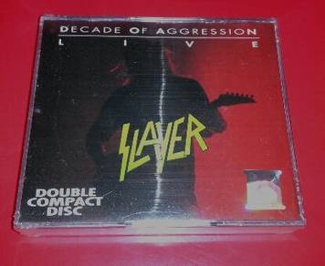 SLAYER - DECADE OF AGGRESSION LIVE Cd