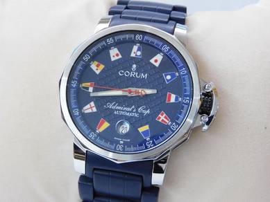 41mm Corum Admiral's Cup Blue Flag Dial
