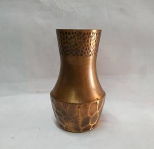 Brass Vase European Vintage Pure Copper Flower Vas