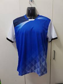 ITEM BARU_T-Shirt ROUNDNECK BlueWhite #T037