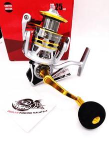 Gtech platinumize spinning fishing reel
