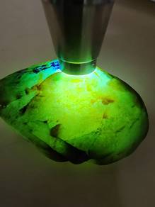 Glassy Ice Light Green Jadeite Jade Rough Stone