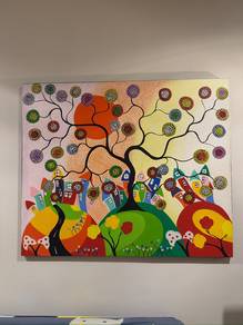 Art wall painting decoration