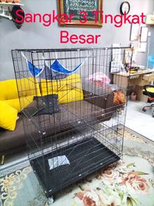 Sangkar Kucing 3.5 kaki @ 4 kaki
