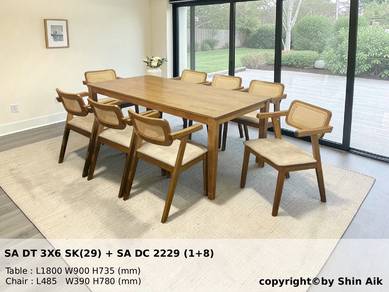 8 Seaters Dining Set DS3X6