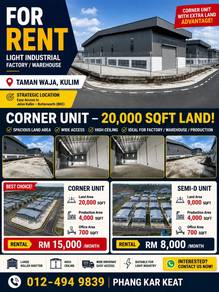 Warehouse / Factory For Rent in Kulim,KDH