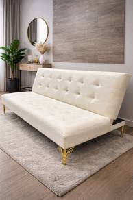sofa bed 4 seater (velvet material)