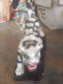 Mini decorative tiger statue