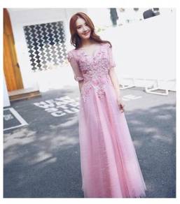 Pink wedding bridal prom dress gown RBP0611