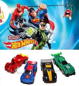Justice league McDonald's  car collection