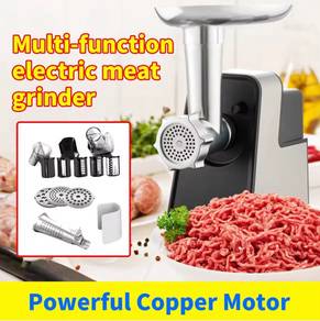 Meat grinder & vegetable shredder