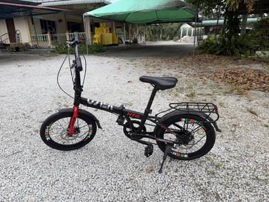 Basikal lipat 20 VELCO 20” Folding Bike 7 SPEED