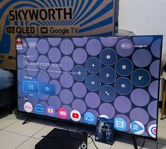 Baca semua❗❗
Skyworth 55"✅ 
Google tv✅ 
4k uhd✅ 
J