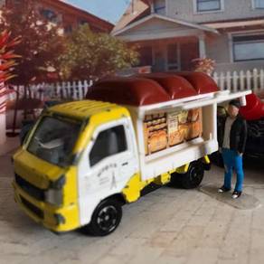 CFE263 2007 TOMY TOMICA 1:65 Subaru Sambar Food Tr