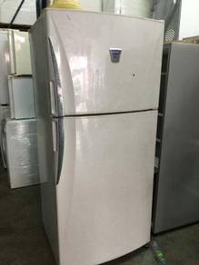 Fridge 2 Pintu Doors Freezer Refrigerator Peti Ais