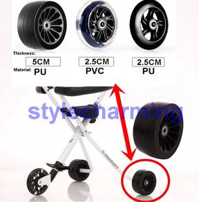 Spare part Stroller - Tayar Flashing Wheel PU/PVC