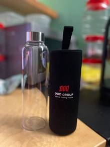 Doo Group Exclusive Glass Water Bottle with sleeve