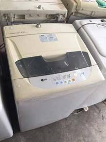 Basuh Clean Washing Mesin Drum LG Machine Auto Top