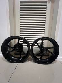 Yamaha NMAX v1 Scooter Black Rims Wheels Set