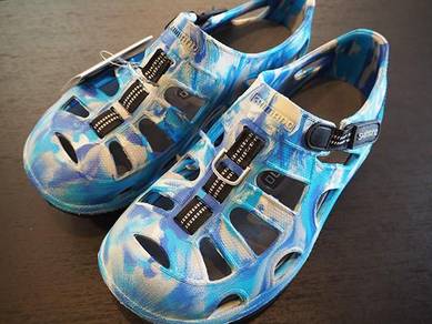 Shimano evair shoes 4 , blue camo