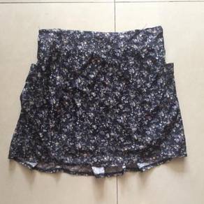 Floral Mini Skirt