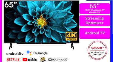 SHARP UHD 4K Aquos 65inch TV