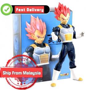 Dragon Ball SUPER Super Saiyan God red Hair Vegeta
